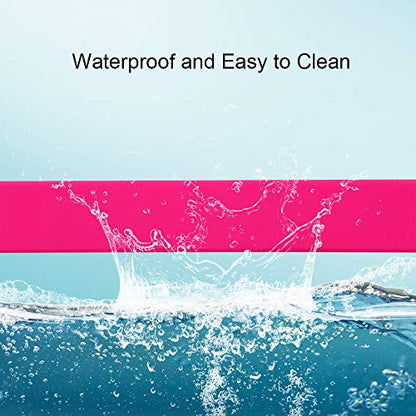 Waterproof Dog Training Leash 50FT 30FT 15FT 10FT 5FT Heavy Duty Recall Long Lead for Large Medium Small Dogs (5FT, Pink) - color: Pink, size: 5FT