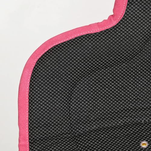 HILASON Horse Bareback Saddle Pad Pink 24 X 36 in
