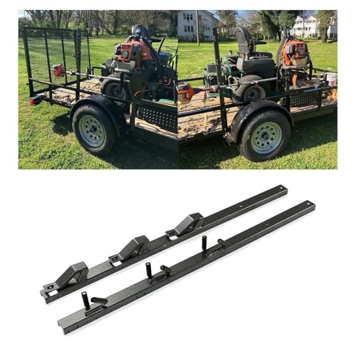 ECOTRIC 3 Place Weedeater Rack Carrier Mount On Landscape Truck Trailer - color: 3 Locking Positions