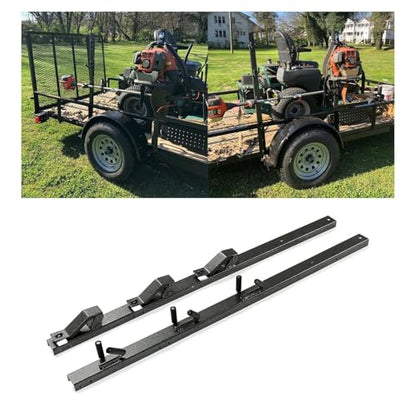 ECOTRIC 3 Place Weedeater Rack Carrier Mount On Landscape Truck Trailer - color: 3 Locking Positions