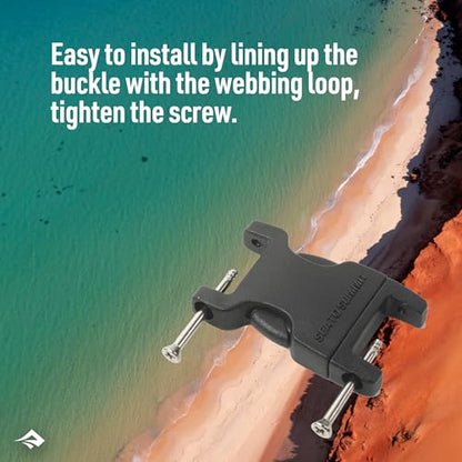 Sea to Summit Field Repair Buckle - Side Release, 2 Pin, 3-pack - style: 15mm / 5/8in