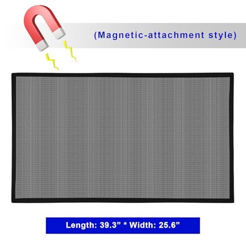 Car Sunroof Sunshade, 25.6"×39.4" Magnetic Car Roof Mesh Screen Blocks UV Rays & Heat, Breathable Sunroof Shade Protection Cover for Vehicle Camping Overnight Sleeping - color: Sunroof, 1 PCS
