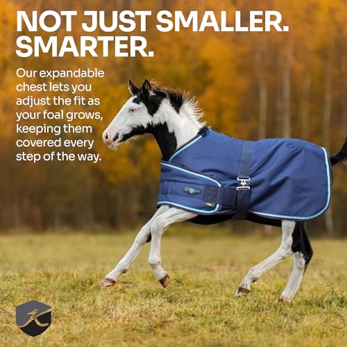 Kensington Blanket Waterproof Breathable Hook Loop 40 Atlantis 4SC180 - color: Atlantis, size: 40