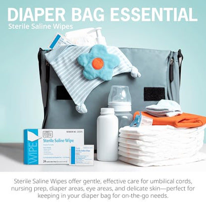 Hygea C22370 Sterile Saline Wipe, 6" x 4", 24/bx | 24/bx