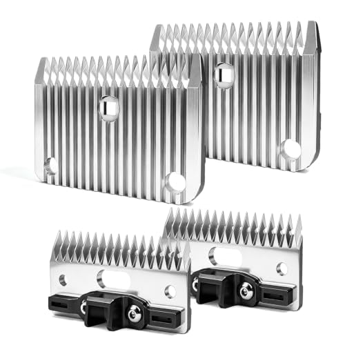 2-Pack CA2/AC Coarse Blade Compatible with Lister Clippers | 18 tooth coarse blade about 2.5 mm cut length for Star Legend Liberty and Fusion animal clippers - size: 2-Pack Coarse
