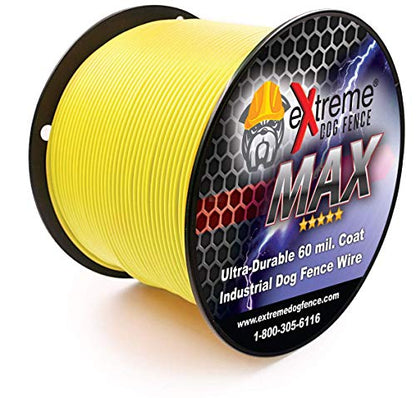 Underground Electric Dog Fence Kit, Pro-Max, 2-Dog, 1000 ft - size: 1000 Ft