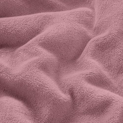 IR Imperial Rooms Fluffy Sherpa Throw Blanket Couch 50x60 Baby Pink - color: Baby Pink, size: Throw