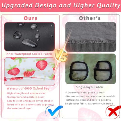 DZWLKJ Rabbit Hay Feeder, 600D Polyester, Hay Feede, Watermelon, Rabbit, Guinea Pig, Chinchilla, Hamsters, Small Pets, 1 Pack, Foldable, Lightweight - size: M -11"x 9"x 1"