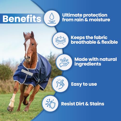 Horse Blankets & Pet Apparel Waterproofing Spray