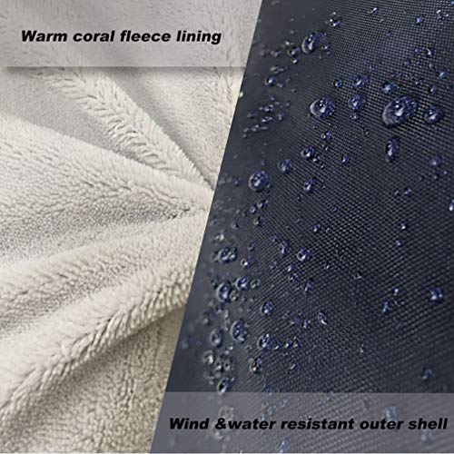 CozyMe Stroller Footmuff, Insulated Stroller Blanket Evelution for Winter Baby, Universal Waterproof Winter Bunting Bag, Cozy Universal Travel Gear Stroller Sleeping Bag Fit for 6M-4T - color: Navy