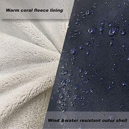 CozyMe Stroller Footmuff, Insulated Stroller Blanket Evelution for Winter Baby, Universal Waterproof Winter Bunting Bag, Cozy Universal Travel Gear Stroller Sleeping Bag Fit for 6M-4T - color: Navy