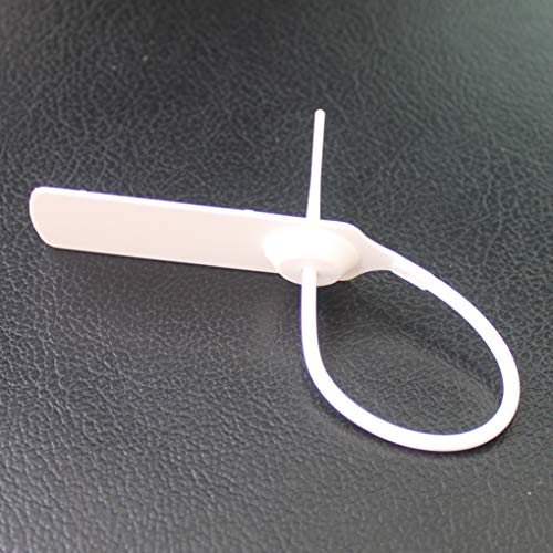 Pull-tite Plastc Security Seals Zip Ties Numbered,7.48",100pcs - color: White, size: 100pcs