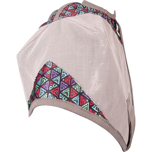 Cashel Crusader Fly Mask, Standard (Black Tribal, Arabian) - color: Black Tribal, size: Medium