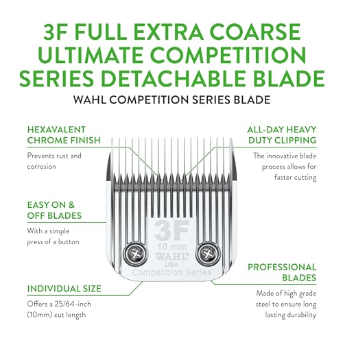 Wahl Professional Animal Competition Blade, 2376-100, 3F - size: 3F