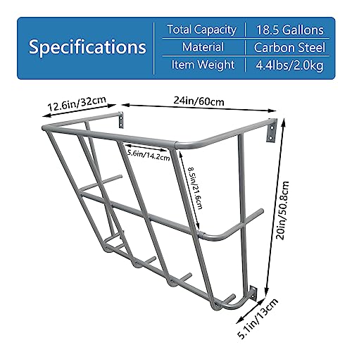 Hay Feeder Goat, 20 Gallon - size: 24INCH