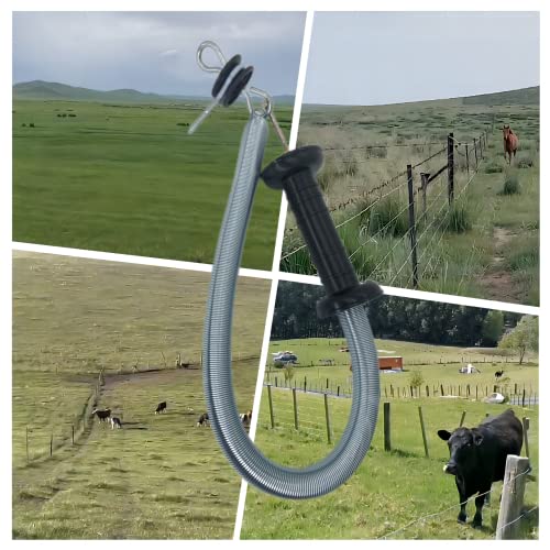 2 Set Electric Fence Spring Gate Kit 16.4ft