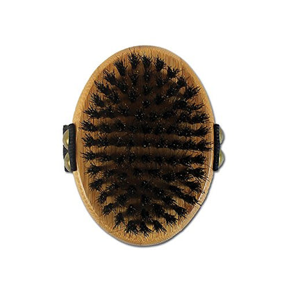 Alcott Bamboo Groom Palm Brush with Boar Bristles for Pets - style: Palm Brush with Boar Bristles
