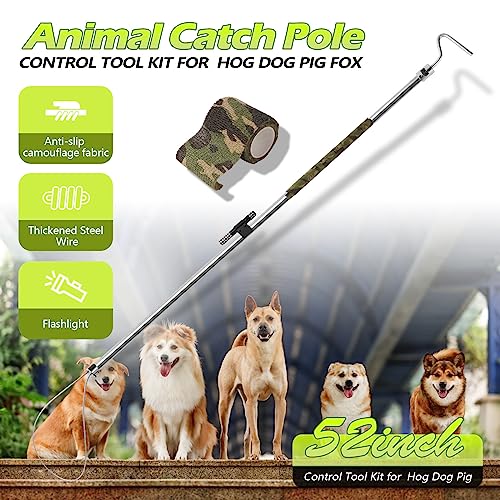 Dog Catcher Pole, Animal Catch Control Tool Trap Kit 45 inchs