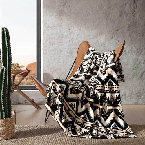 Wrangler - Blanket, Polyester, Medium Weight, Year-Round Comfort - color: Jesse Brown, size: 50" x 70"