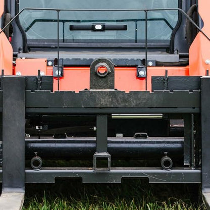 Titan Attachments Standard Series Skid Steer Pallet Fork Frame, Frame Only - style: Frame Only
