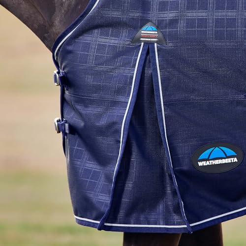 WeatherBeeta ComFiTec Prelim Turnout 0g, Navy Embossed Plaid, 87" - size: 87"