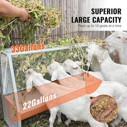 5 Ft Livestock Feeder 57 Gallon