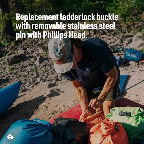 Sea to Summit Field Repair Buckle, Ladderlock 1 Pin - 25mm / 1in, 3-Pack