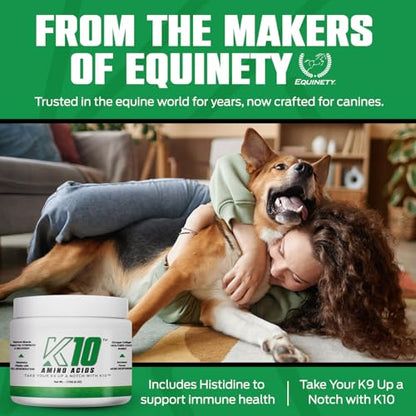 K10 Amino Acids for Dogs, All-in-One Dog Supplement, 30 Servings/Tub - style: Amino Acids