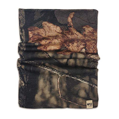 100% Merino Wool - Midweight Neck Gaiter - Skiing Neck Warmer - Winter Face Mask - Multipurpose Headwear - color: Mossy Oak Country Roots