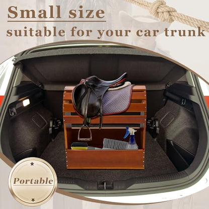 Eccliy Pine Wood Arched Saddle Rack Stand 20x12x20in, Semicircle - style: Semicircle