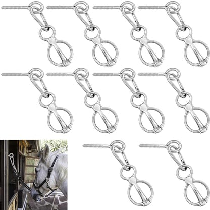 Nuenen Horse Tie Ring, Upgraded Horse Tack and Supplies - color: Silver