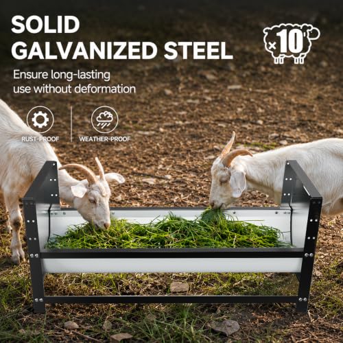 Portable Livestock Feeder 15 Gallons Capacity