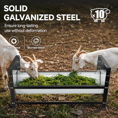 Portable Livestock Feeder 15 Gallons Capacity