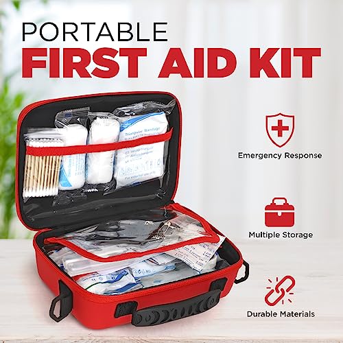 Premium First Aid Kit, Waterproof for Indoor and Outdoor
