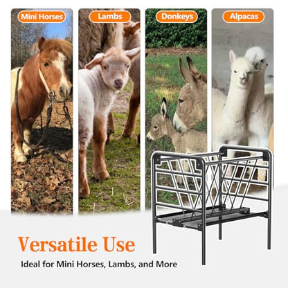 Livestock Hay Feeder 35 Gallon - size: 35 Gallon