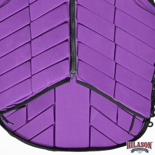 HILASON Rodeo Safety Vest Protective Gear for Equestrian Riders Men Women - size: Medium