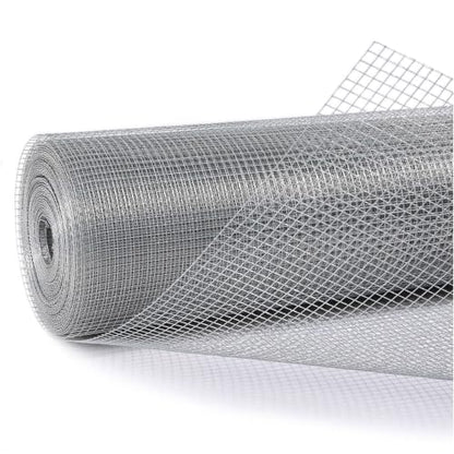 Hardware Cloth 1/4 in. x 3 ft. x 50 ft. Chicken Wire 23-Gauge | Wire Mesh Roll, Wire Fence Roll, Gopher Mesh, Rodent Wire, Mesh & Wire Cloth, Chicken Coop Wire, Tree Fence - size: 1/4'' x 36'' x 50'