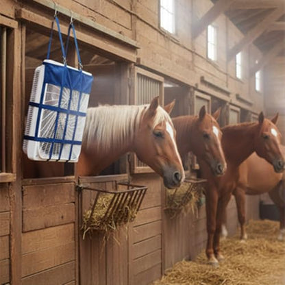 Tessco for you 1 Pcs Box Fan Holders for Horse Stall, Nylon Bag,Blue - color: Blue