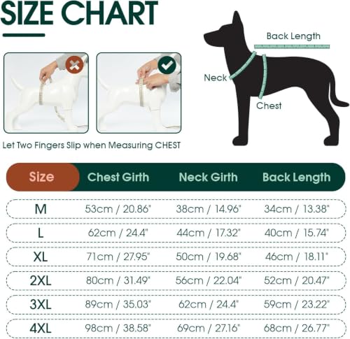 Kuoser Dog Recovery Suit with Anti Licking Rear Leg Sleeve, Blue M - color: Blue Strips, size: Medium (Back Length: 34cm / 13.38")