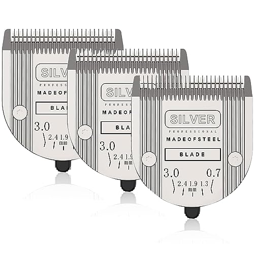 5 in 1 Replacement Blades Compatible with WAHL Bravura .Chromado - color: Silver Gray