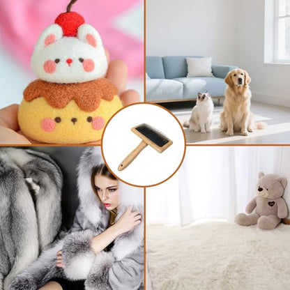 Wool Carder Wooden Large 1PCS