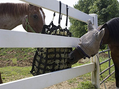 Derby Originals Supreme 4-Sided Slow Feed Hay Bag – Patented, 1-Year Warranty, 3.5" & 1.75" Openings - color: Raspberry