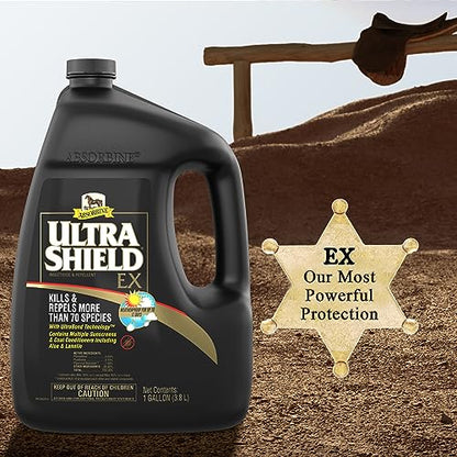 Absorbine UltraShield EX Insecticide & Repellent, 128 fl oz Gallon - size: 128oz Refill