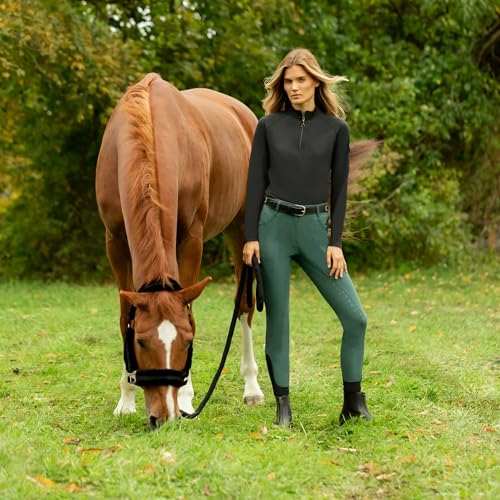 Equinavia Valkyrie Ultra Fleece Soft Padded Horse Halter Breakaway - color: Black/Black, size: Cob