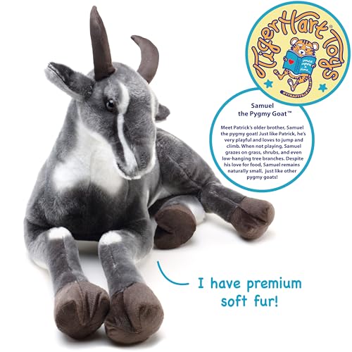TigerHart Samuel The Pygmy Goat - 27 Inch Stuffed Animal Plush