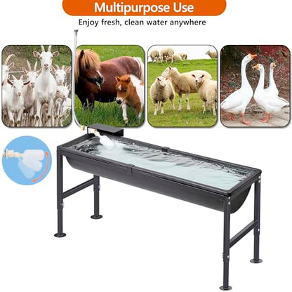 2PCS Automatic Animal Waterer 11 Gallon - size: 2 PCS