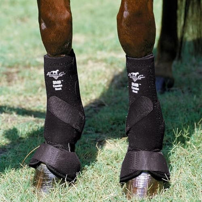 Professional's Choice Equine Smb Combo Front Boot, Pair (Medium, Black)