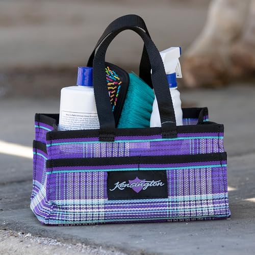 Kensington Protective Products Horse Grooming Tote Bag, Lavender Mint - color: Lavender Mint