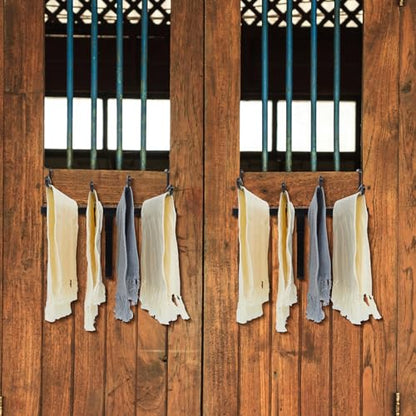 Yaocom 2 Pcs 4 Arm Saddle Pad Rack, Wall Mount Blanket Holder, Black