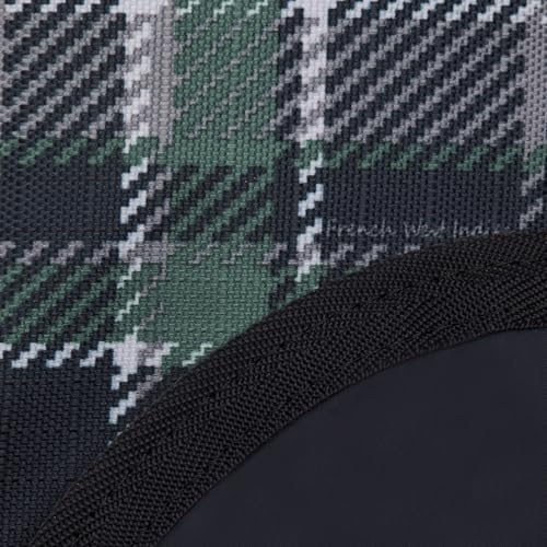 HORZE Nevada 1200D Lightweight Waterproof Horse Turnout Sheet with Fleece Lining (No Fill) - Dark Navy/Storm Green - 84 in